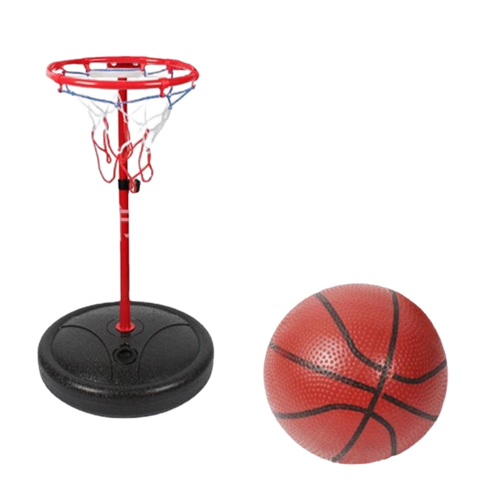 MagiDeal Plastic Floating Pool Basketball Hoop - Adjustable Water Basketball Stand for Teens & Adults - Perfect for Backyard Pool Games, Summer Parties & Family Fun