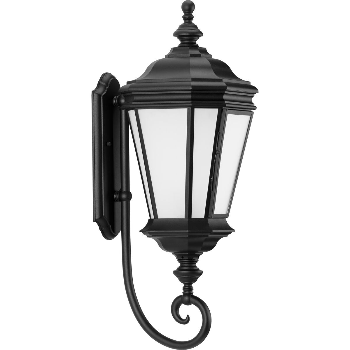 Crawford Collection Large Outdoor Wall Lantern - Single Light Fixture for Porch, Patio & Garden Lighting | Weather-Resistant & Elegant Design