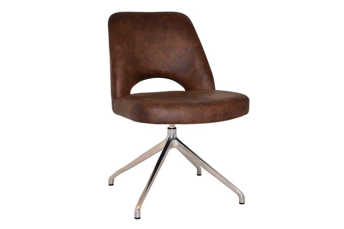 EZ Hospitality Cairo Indoor Armless Chair with Metal Base & Trestle - Perfect for Office, Conference Room, and Home Use