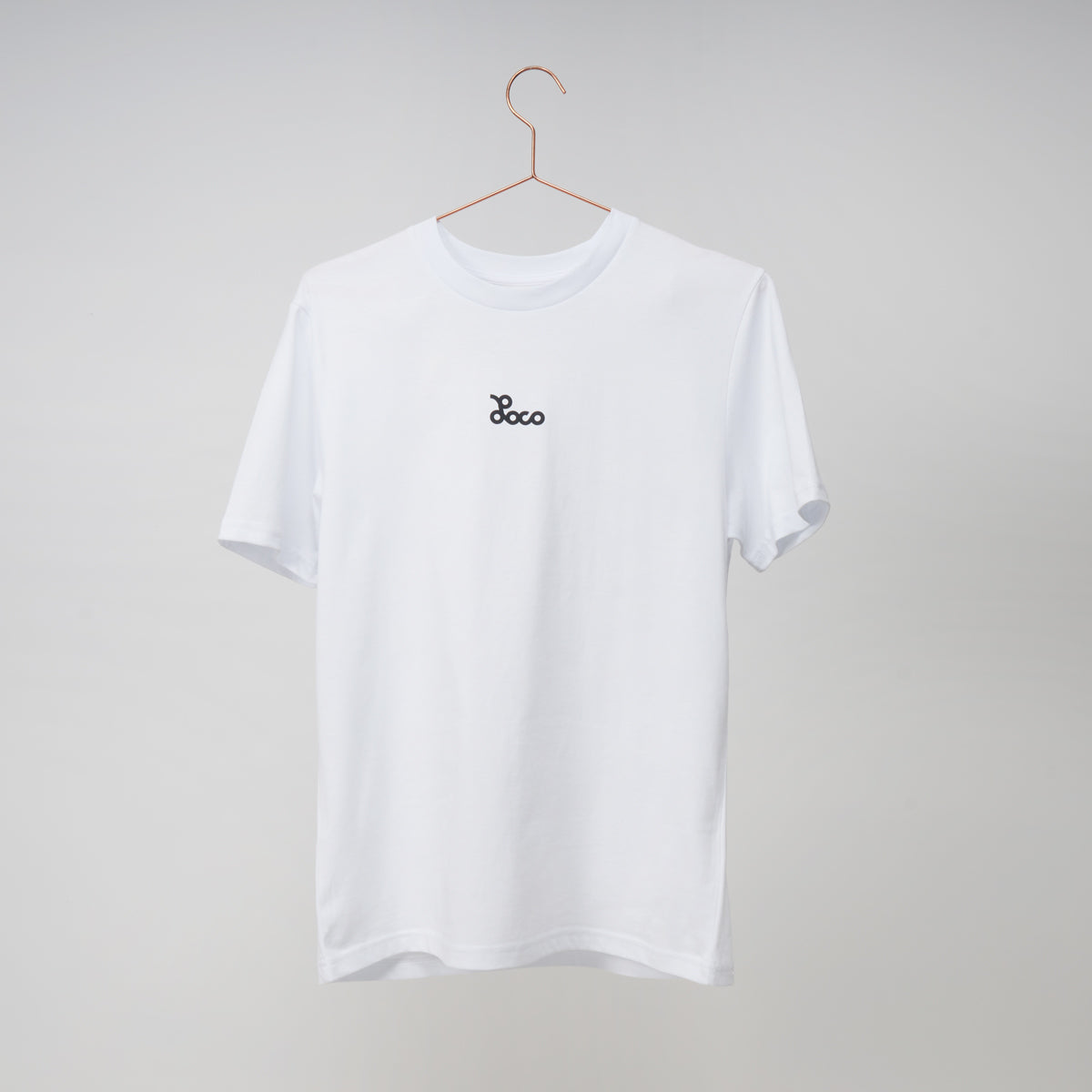 Loco T-Shirt for Men & Women - Soft Cotton White Tee - Perfect for Casual Wear, Street Style & Everyday Outfits