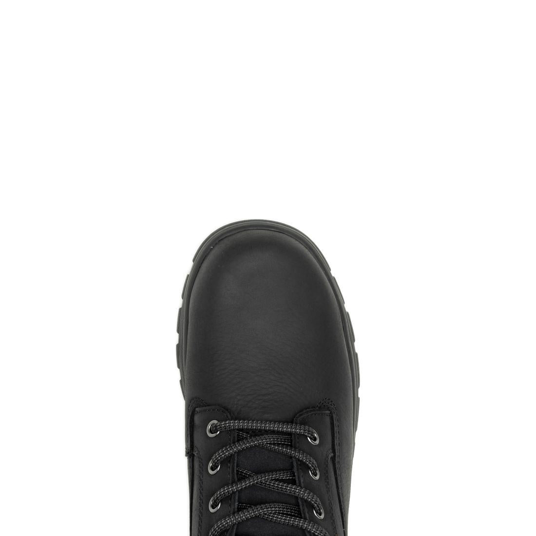 Carlsbad Waterproof Soft Toe Work Boots for Men - Black Safety Shoes for Construction, Hiking & Outdoor Work