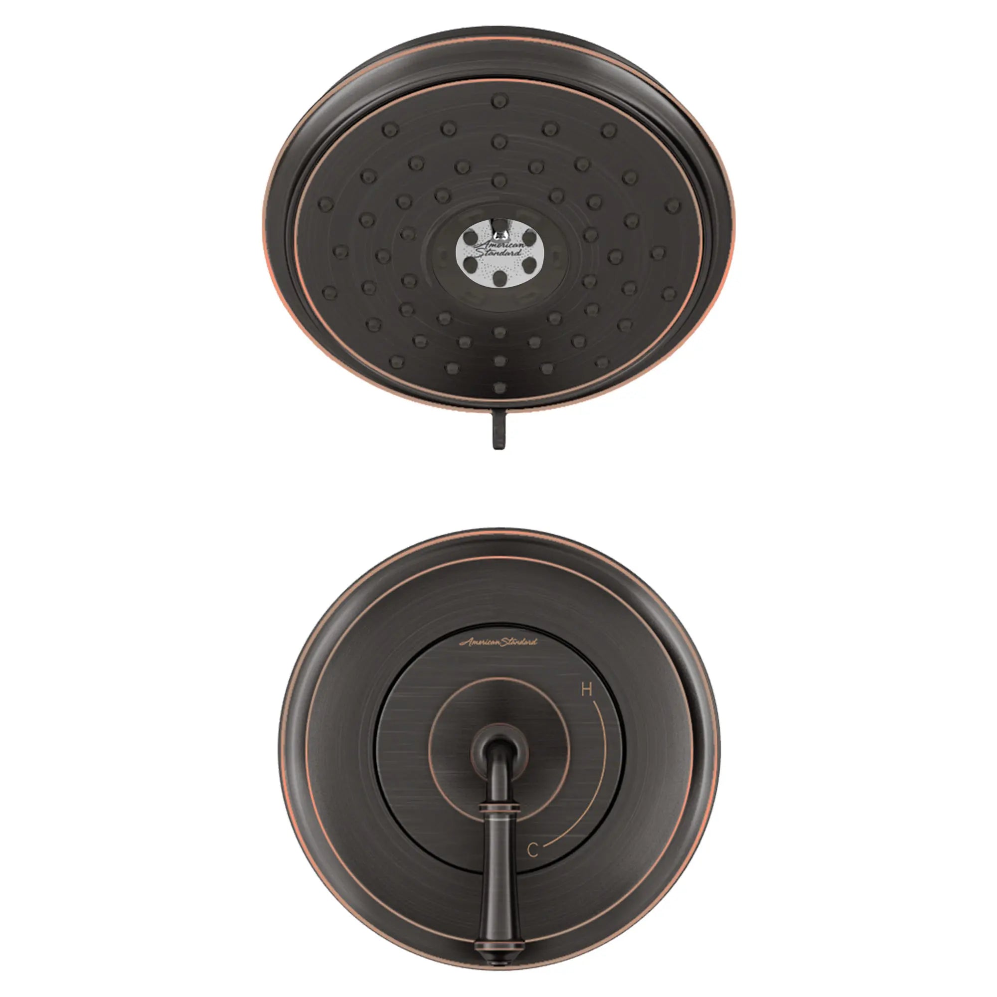 Delancey® 2.5 GPM/9.4 LPM 4-Function Shower Trim Kit with Adjustable Showerhead and Lever Handle - Perfect for Bathroom Renovation and Modern Home Upgrades