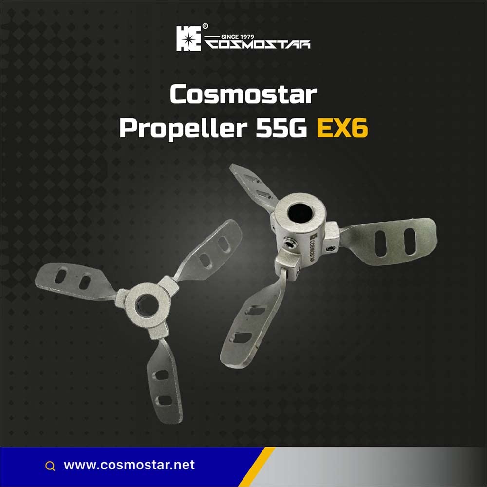 **Cosmostar Stainless Steel Paint Mixer – Expandable Blade 55-Gallon Epoxy, Resin & Silicone Stirring Tool with 0.47