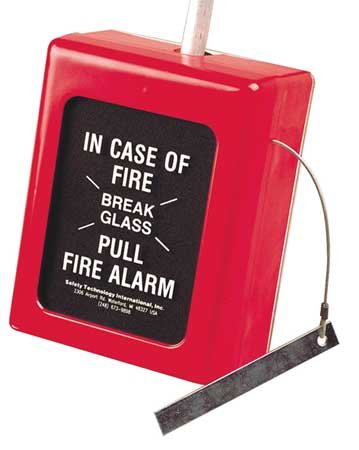 Polycarbonate Break Glass Cover - Shatterproof Safety Glass Protector for Emergency Alarms & Fire Safety Equipment