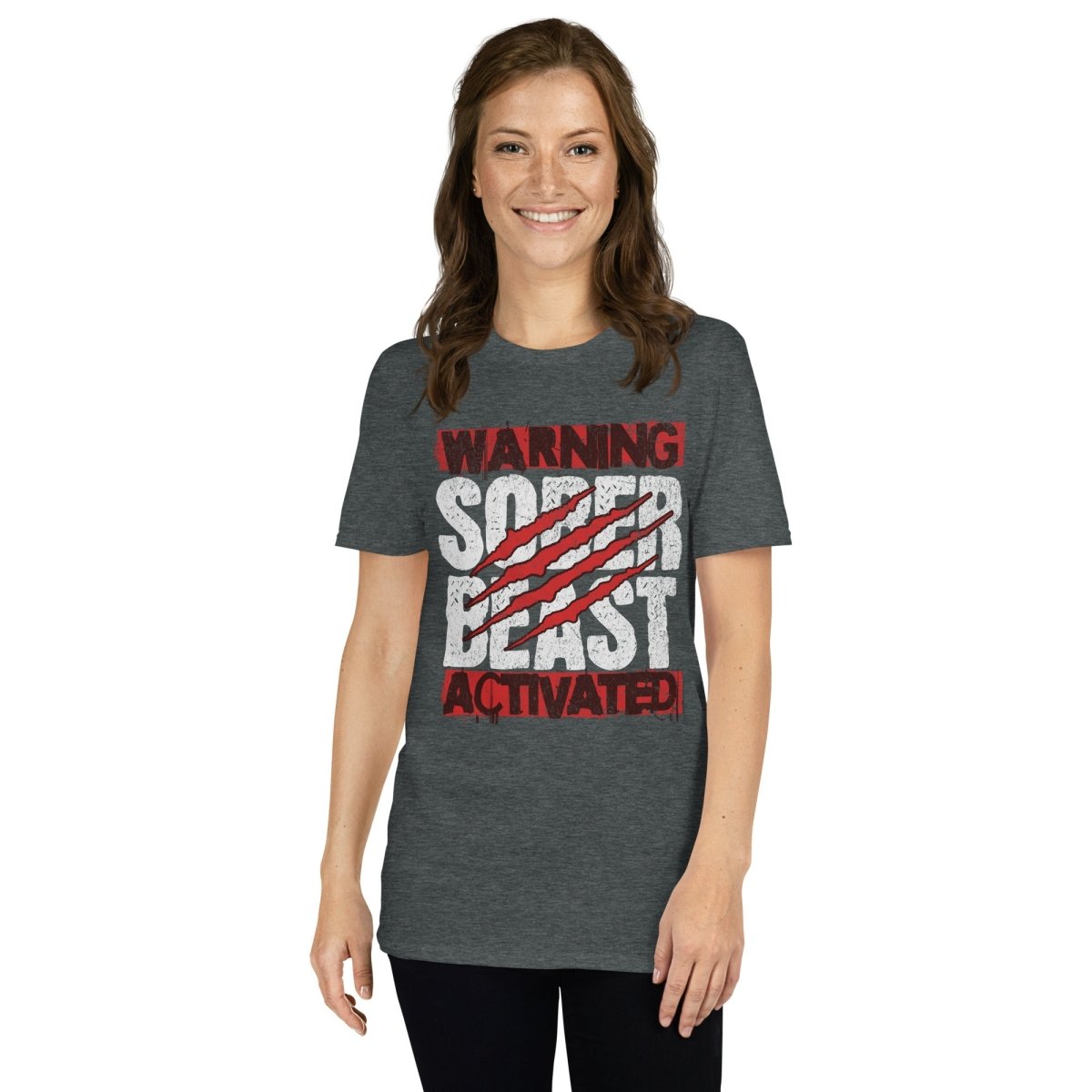 Sober Beast Activated Unisex Essential T-Shirt - Comfortable Cotton Tee for Men & Women - Perfect for Casual Wear, Gym, and Street Style