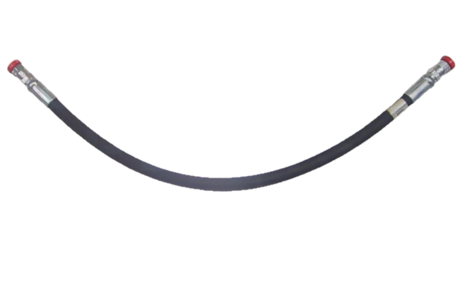 SnowEx B60091 3/8 x 24 Inch Hydraulic Hose with FJIC Ends - Heavy Duty Replacement Hose for Snow Plows, Salt Spreaders & Construction Equipment