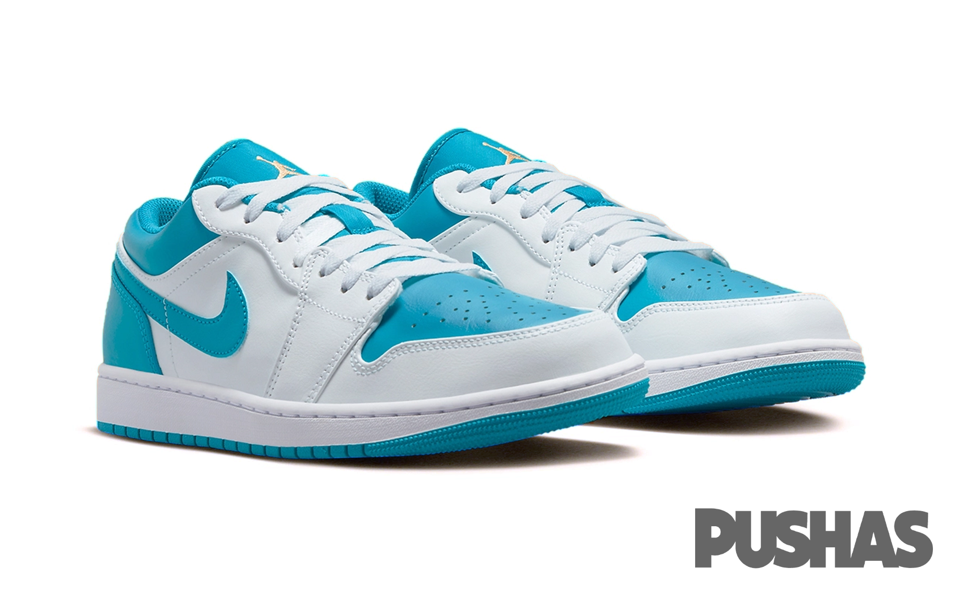 Air Jordan 1 Low 'Aquatone' Sneakers (2023) - Men's Basketball Shoes for Casual Wear & Street Style Fashion