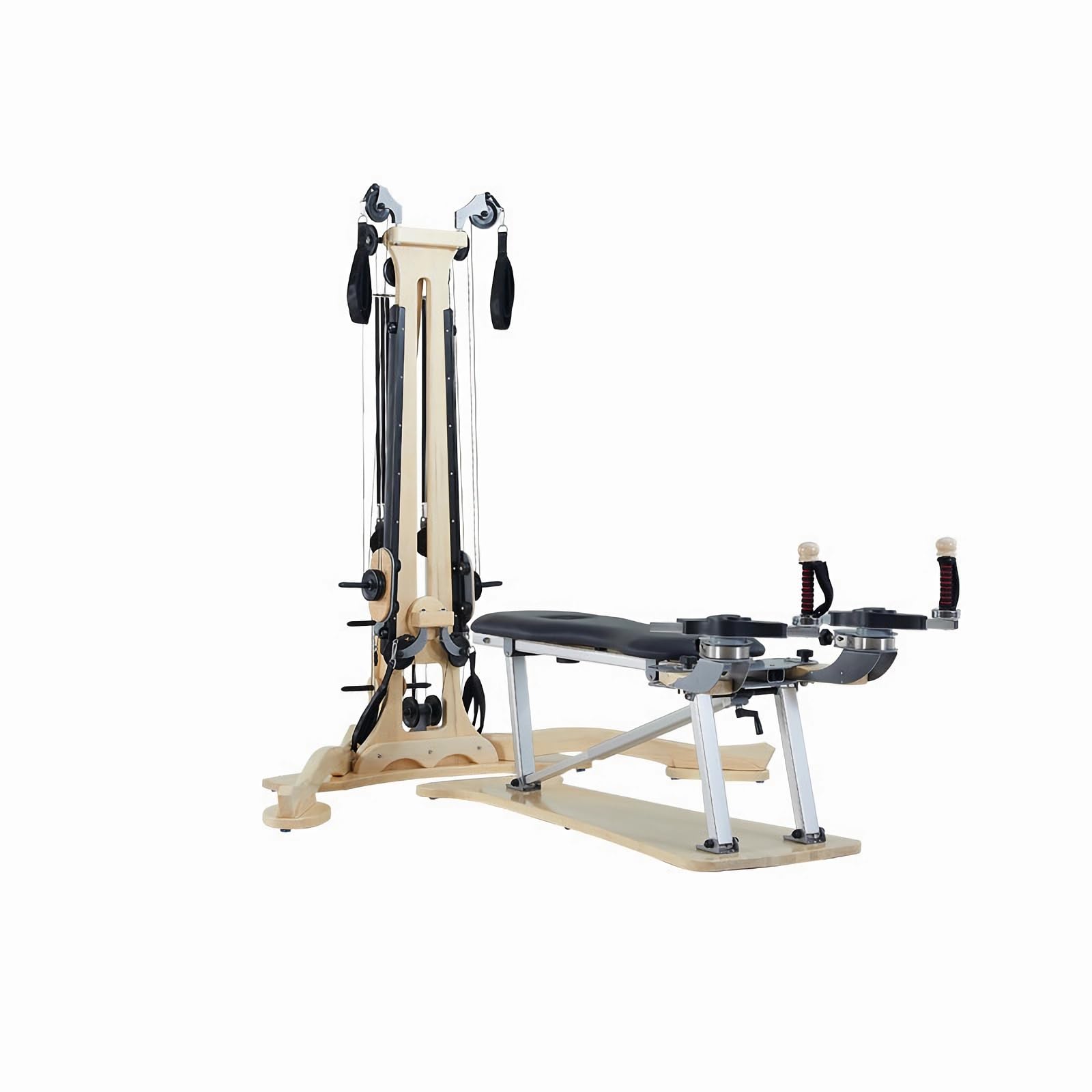 Maple Wood Pilates Reformer - Spine Corrector for Yoga & Studio Workouts