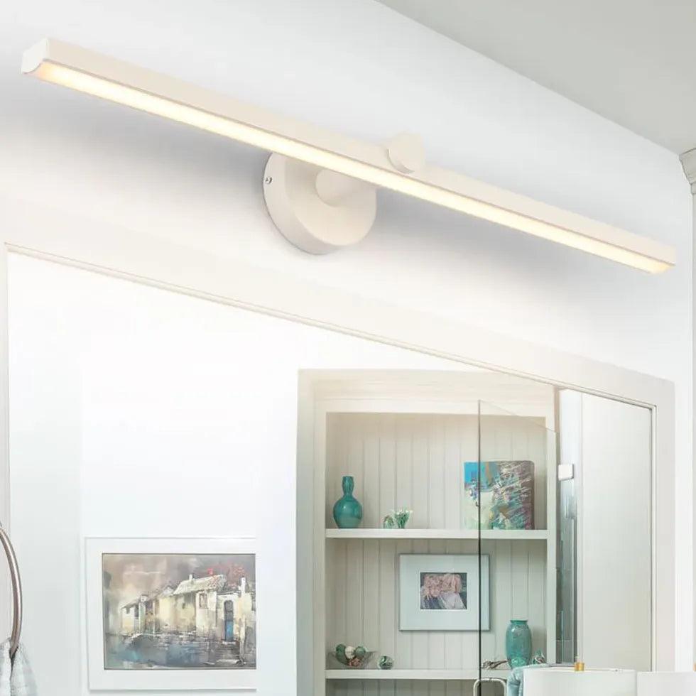 White LED Picture Light Strip - 24 Inch Long Dimmable Artwork Lighting for Paintings, Photos & Wall Decor - Perfect for Galleries, Living Rooms & Bedrooms