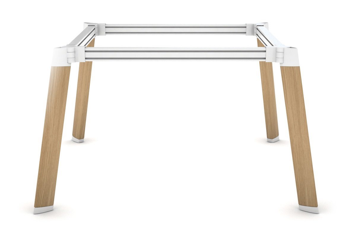 Round Switch Table Frame with Wood Imprint - Perfect for Living Room, Bedroom, and Office Décor