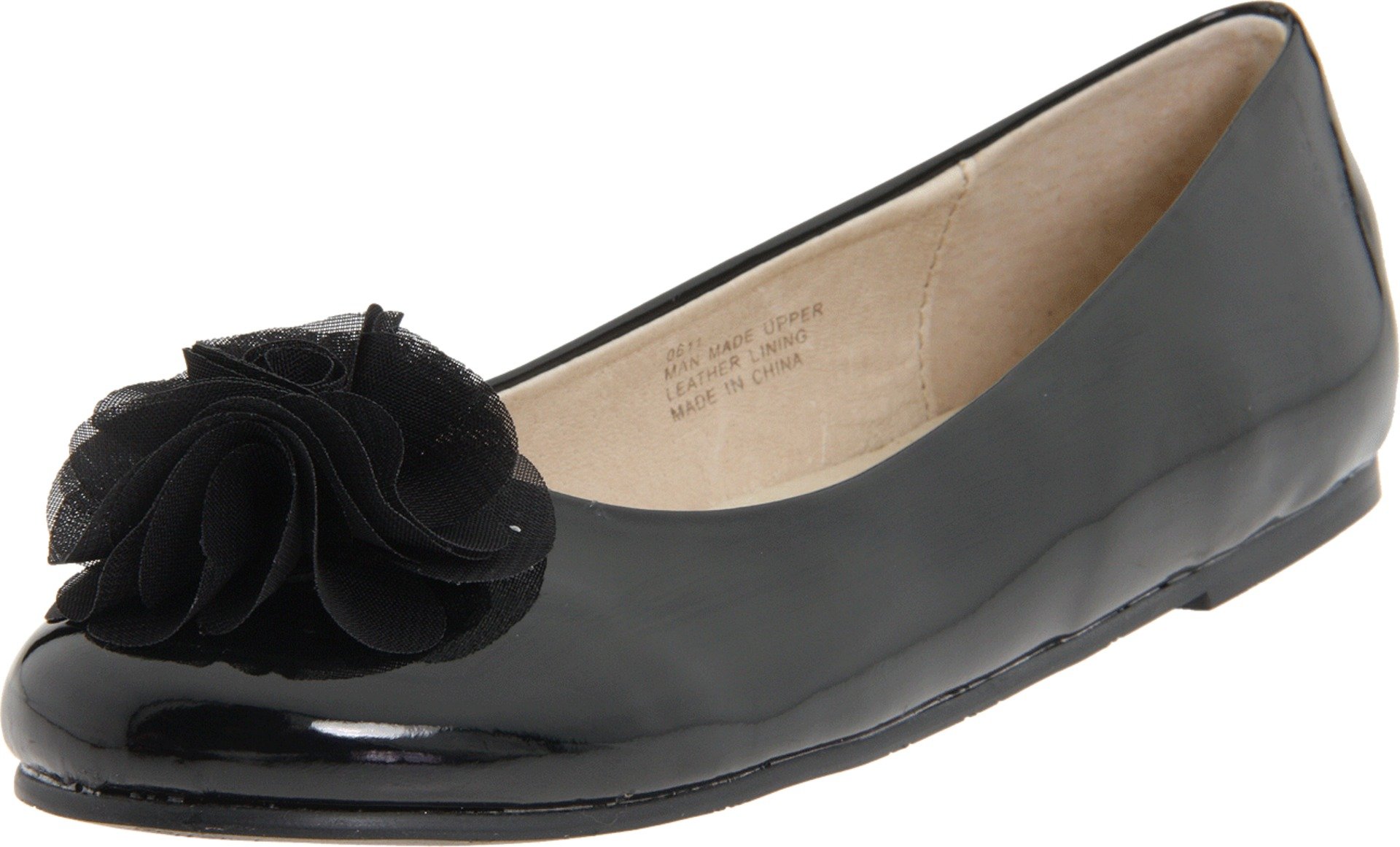 Pazitos Silk Rose Boyfriend Flats for Girls - Comfortable Kids Ballet Flats (Toddler/Little Kid/Big Kid) - Perfect for School, Parties & Special Occasions