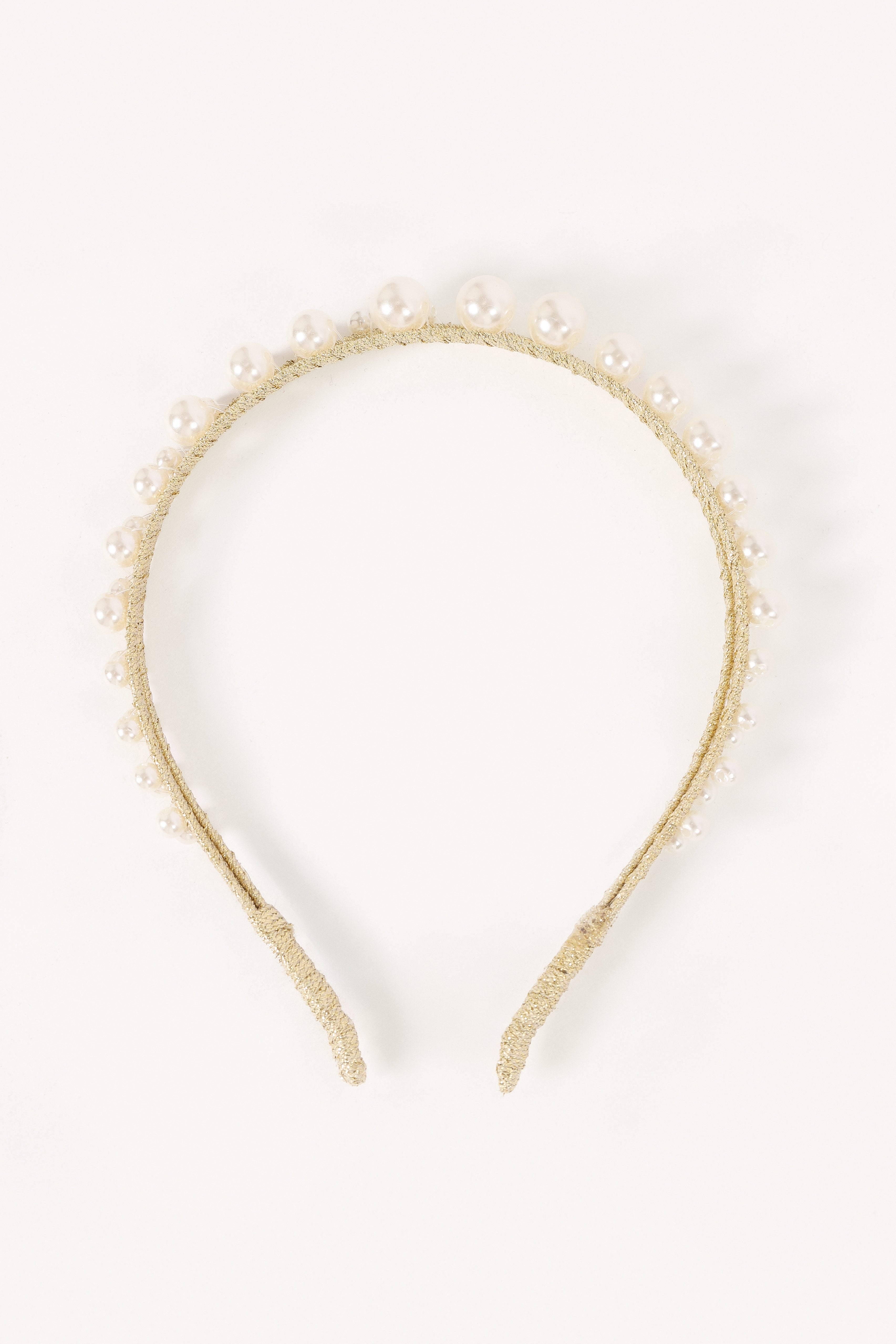 Baylee Headband with Pearl Accents - Elegant Hair Accessory for Women & Girls | Perfect for Weddings, Parties & Everyday Wear