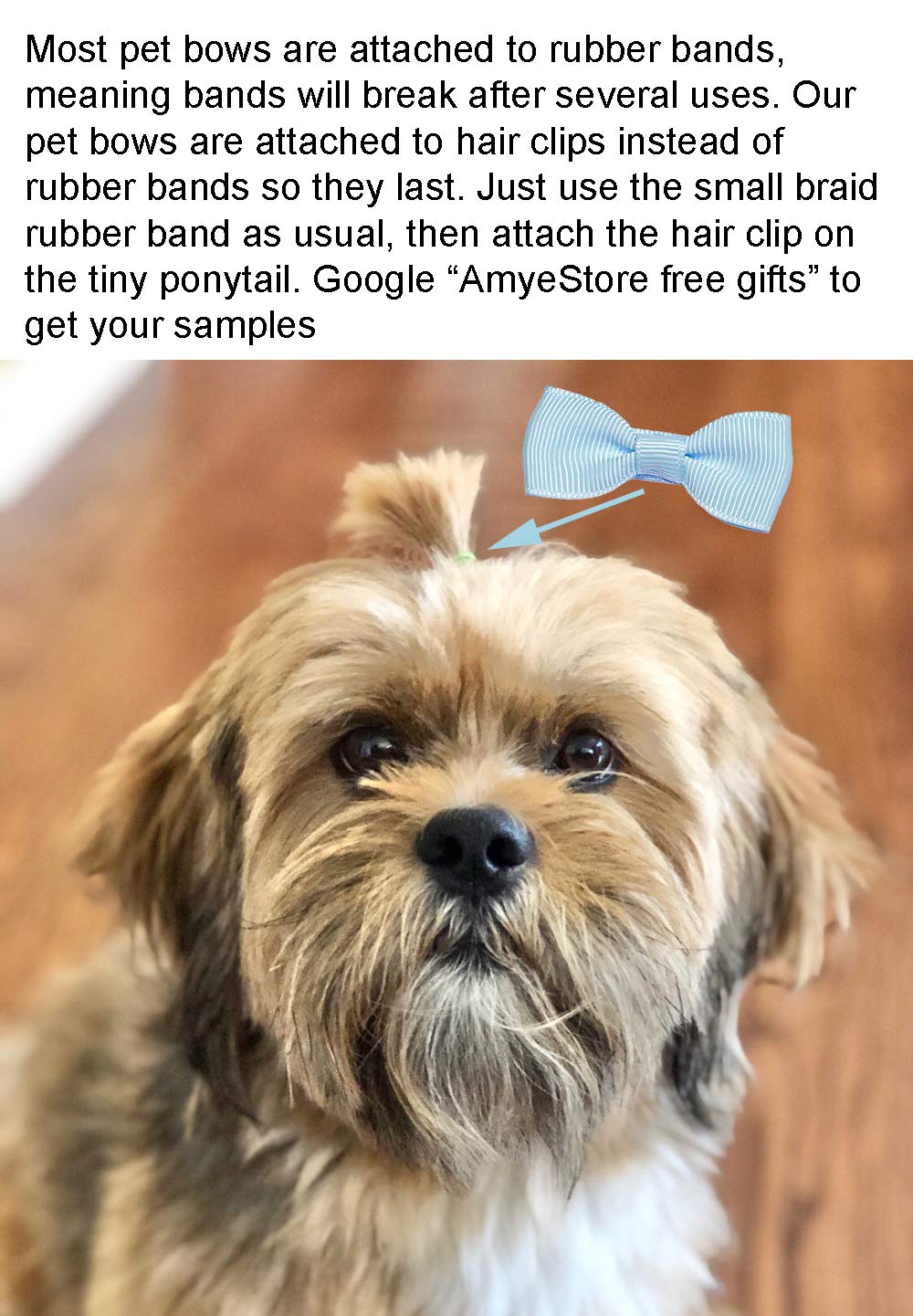 Adorable Small Dog Hair Bows - 8-Pack 1 Inch Pet Grooming Accessories for Puppies & Medium Dogs | Perfect for Pet Parties, Grooming Sessions & Photo Shoots