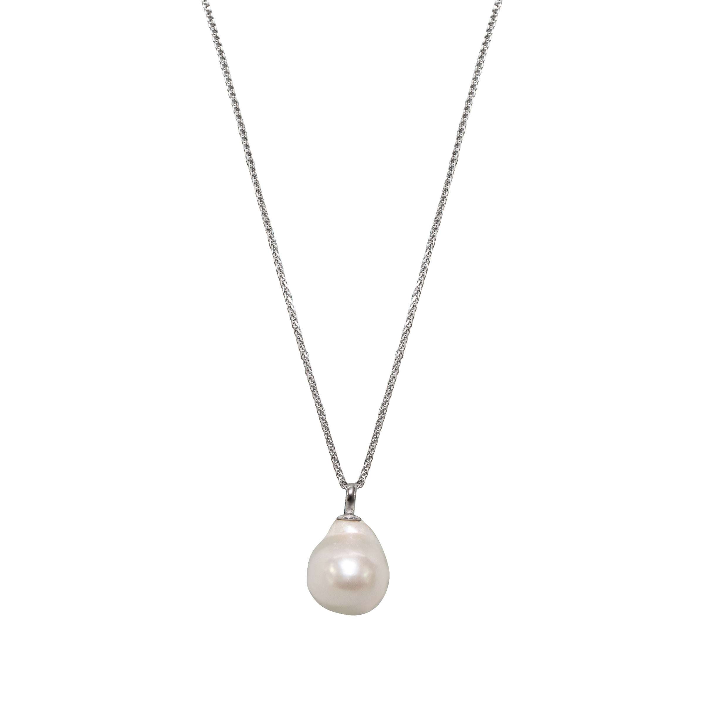 Elegant Botero Silver Pendant Necklace for Women - Perfect for Parties, Weddings & Special Occasions
