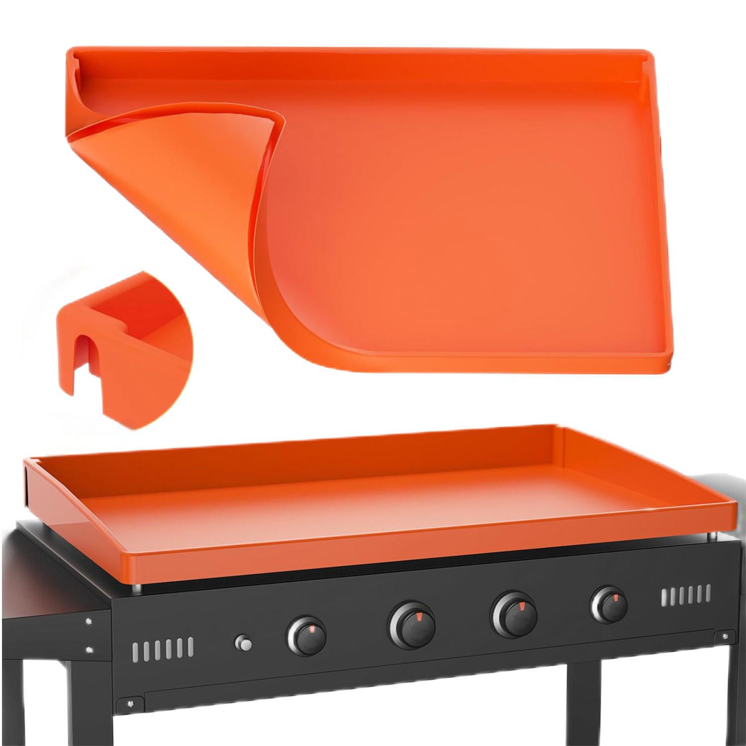 Upgraded 36-Inch Silicone Grill Cover for Blackstone Griddle & Weber BBQ - Full-Edge Protection Against Rodents, Insects, Debris & Rust - Durable Outdoor Cooking Mat for Patio, Backyard & Camping