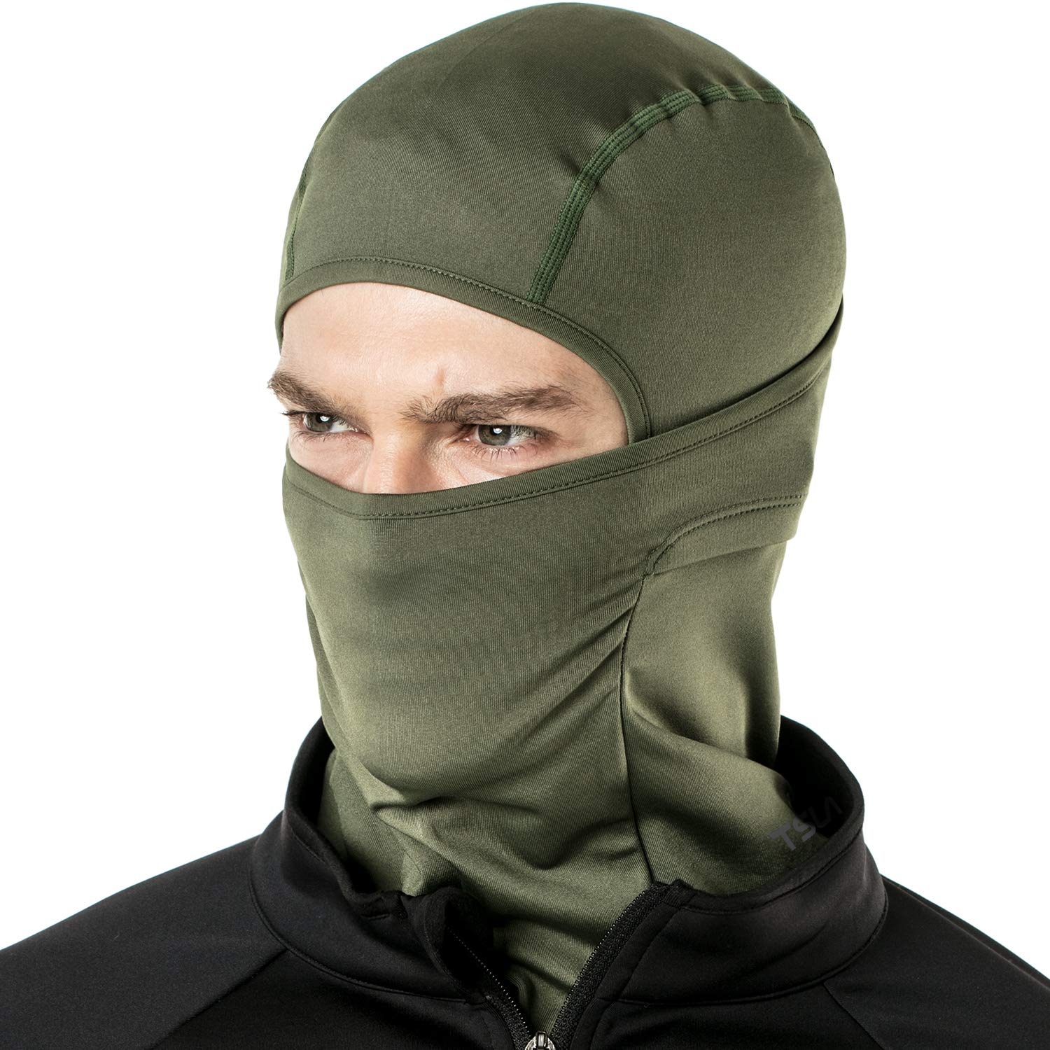 TSLA Thermal Winter Balaclava Face Mask - Fleece Lined UV Protection Ski Mask & Windproof Neck Gaiter for Men Women - Perfect for Skiing, Snowboarding, Motorcycling & Outdoor Winter Activities