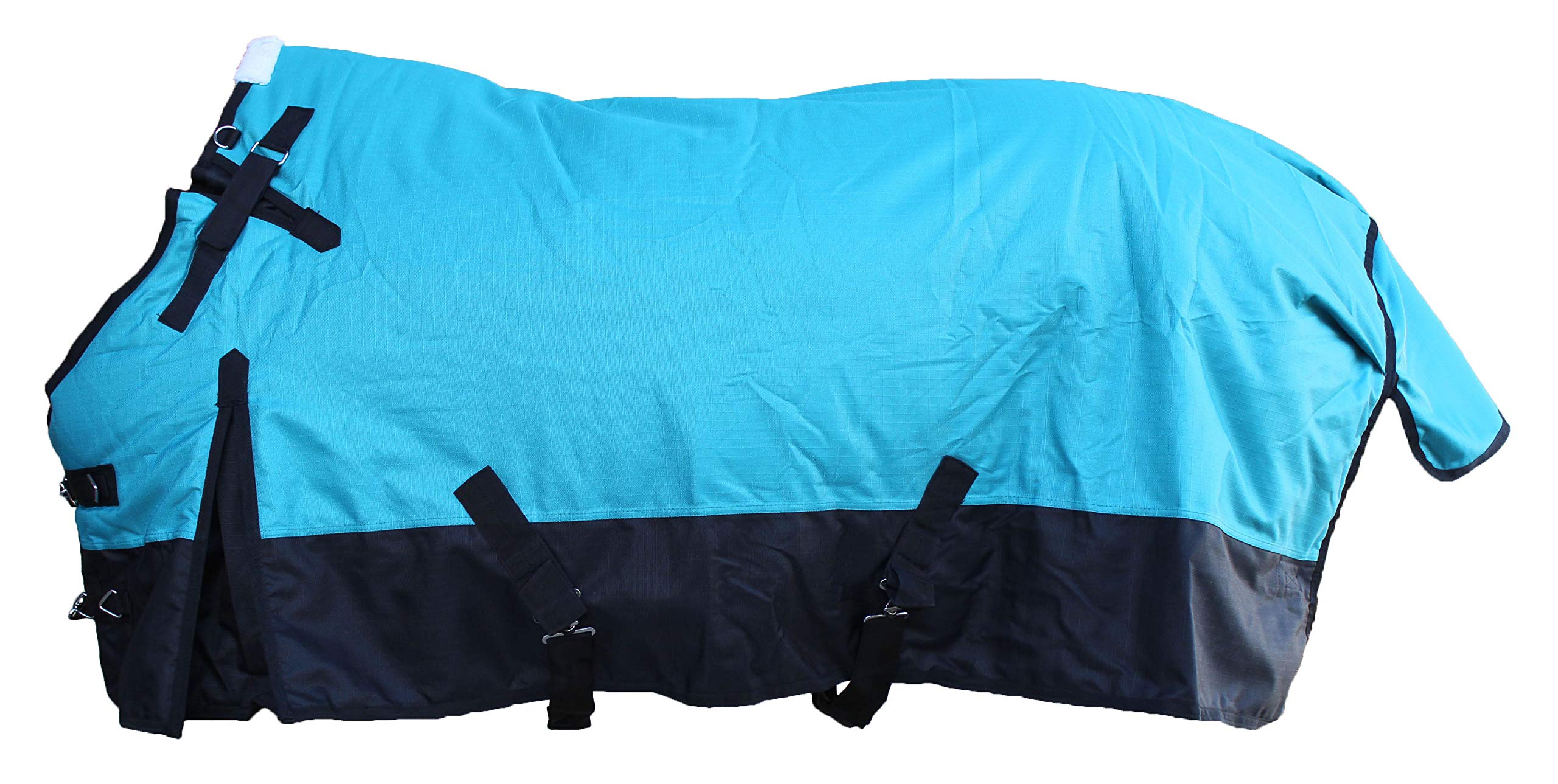 CHALLENGER 1200D Heavyweight Waterproof Horse Turnout Blanket for Winter - 5EE1200DG | Warm Stable Blanket for Cold Weather Riding & Outdoor Horse Protection