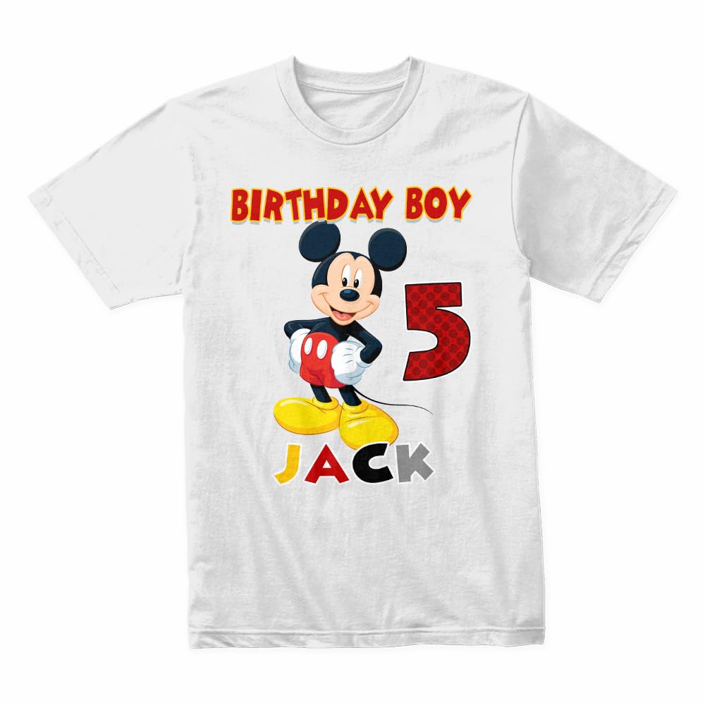 Fun Mouse Birthday Shirt for Kids & Adults - Cute Animal Themed Party Outfit for Birthdays, Celebrations & Special Occasions