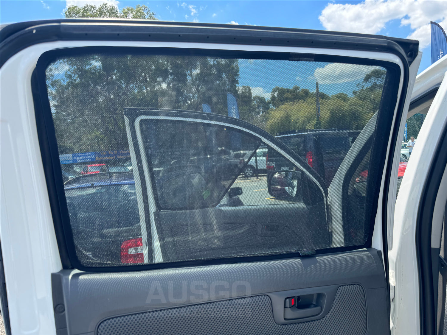 Toyota Hilux Dual Cab 2005-2015 Magnetic Car Window Sun Shade - UV Protection & Heat Blocking for Driver & Passenger Side - Perfect for Parking, Road Trips & Outdoor Adventures