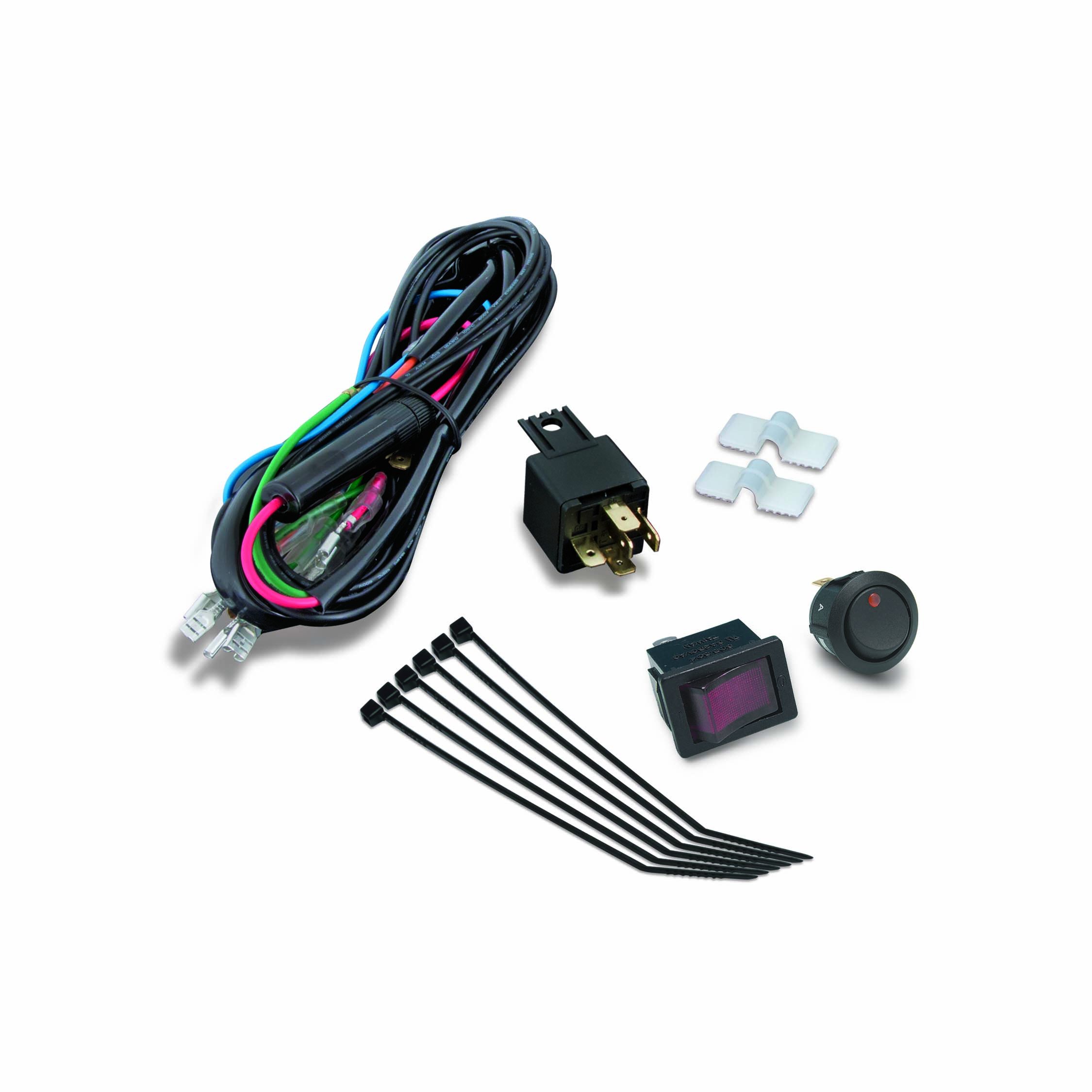Universal Driving Light Wiring Kit for Motorcycles - Easy Installation