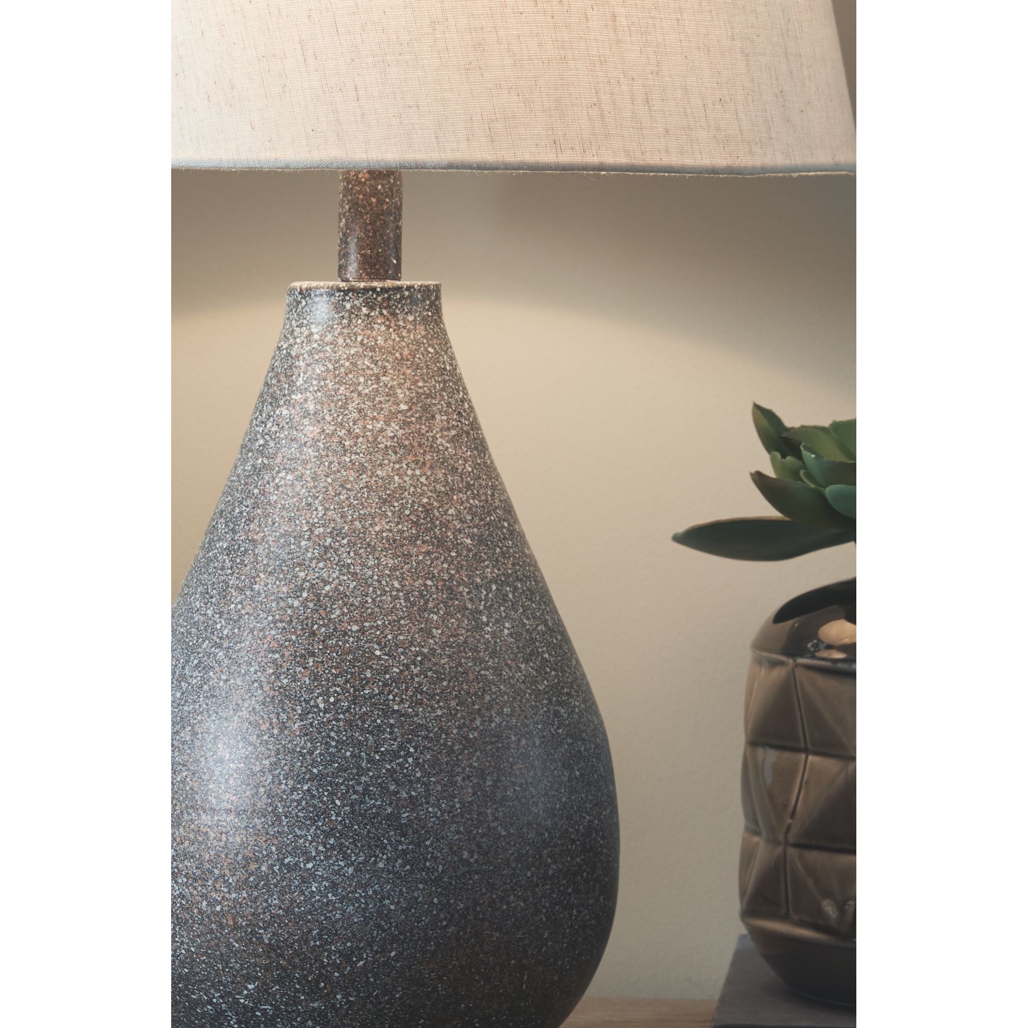 Bateman Table Lamp Pair - Set of 2 Modern Bedside Lamps for Bedroom, Living Room & Office - 25.00