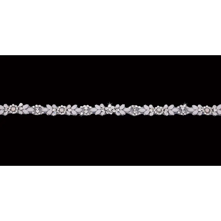 Silver/Clear/Ivory/White Opal