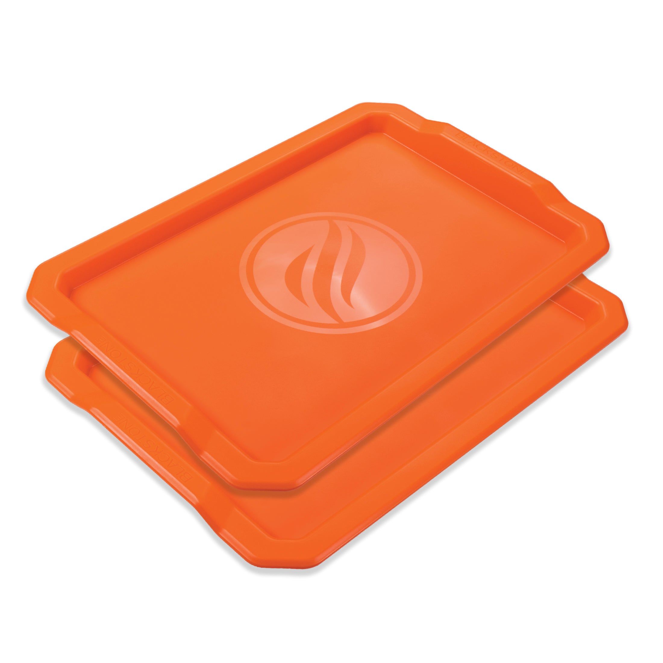 Orange Serving Tray Set of 2 - Elegant Party Platter for Appetizers, Desserts & Entertaining - Perfect for Home, Kitchen, or Outdoor Gatherings