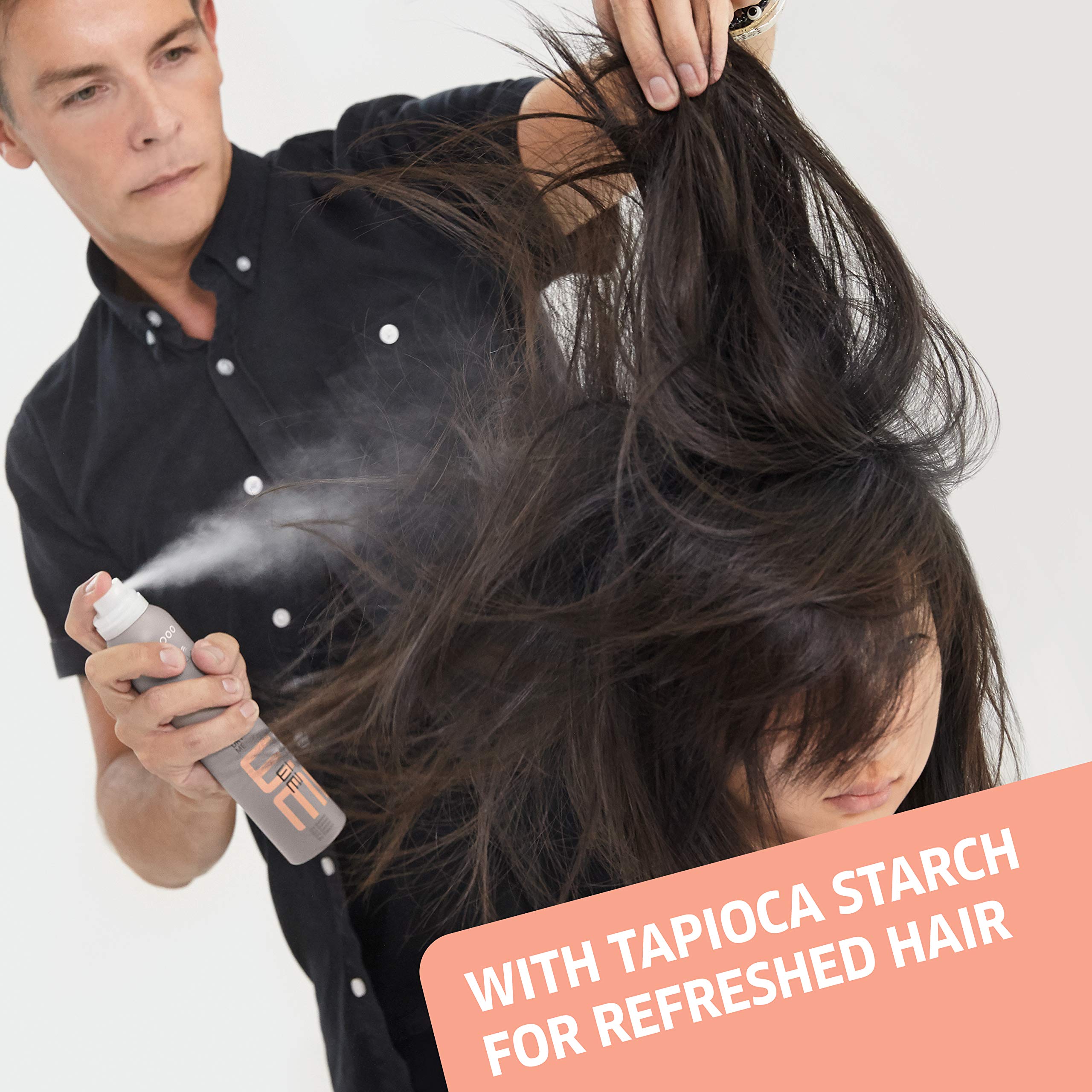EIMI Dry Me Dry Shampoo for Oily Hair - 4.22 oz Travel Size - Quick & Easy Hair Refresh Between Washes - Perfect for Gym, Travel & Busy Mornings