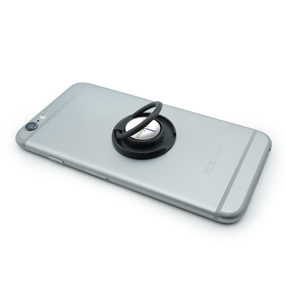 Mobile Phone Finger Ring Grip Holder Stand - Dragonfly Design, Secure Grip & Adjustable Viewing Angle, Perfect for Watching Videos, Taking Selfies, and Hands-Free Calls