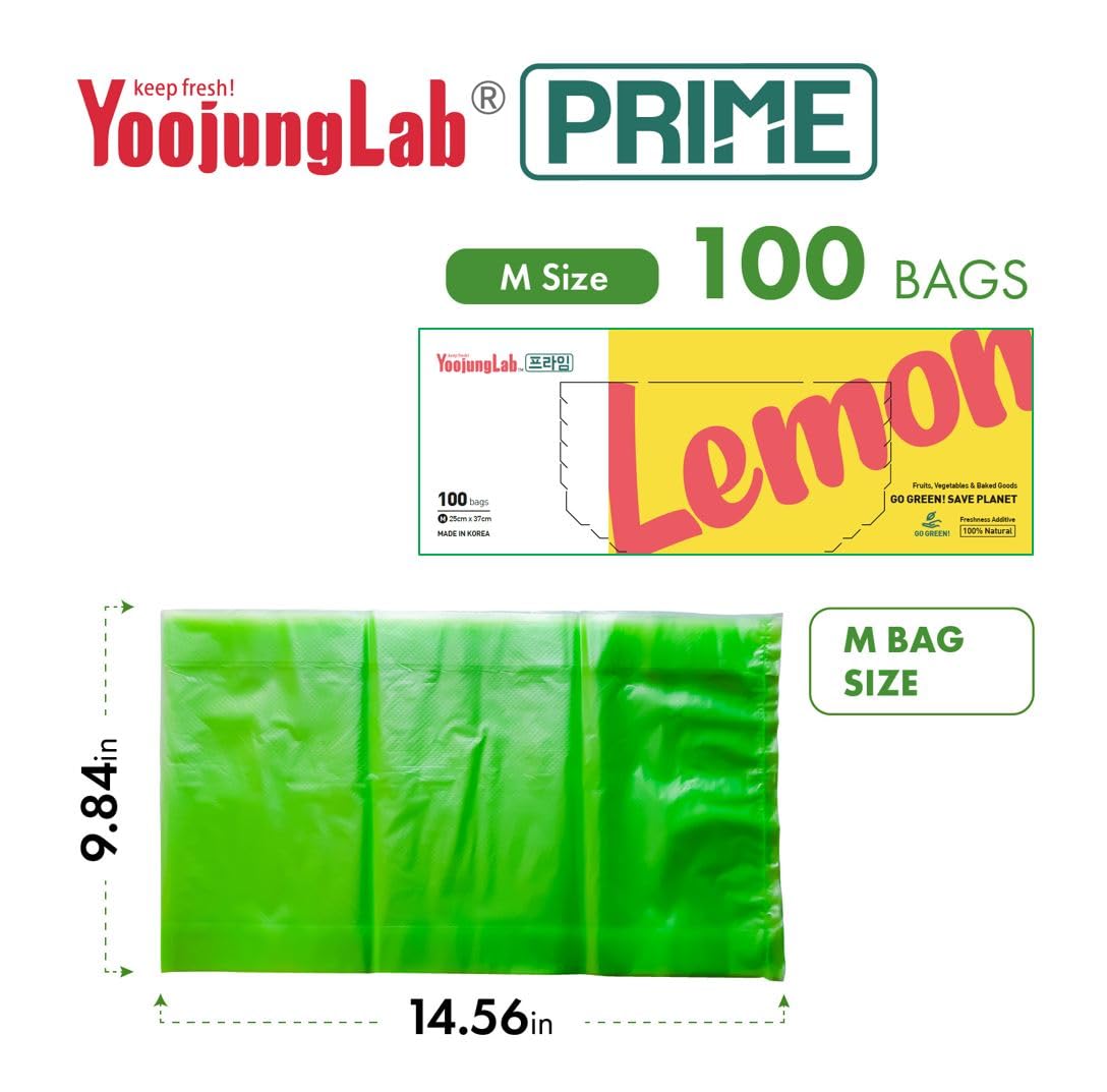 Premium Food Storage Bags - 100 Count, 9.84