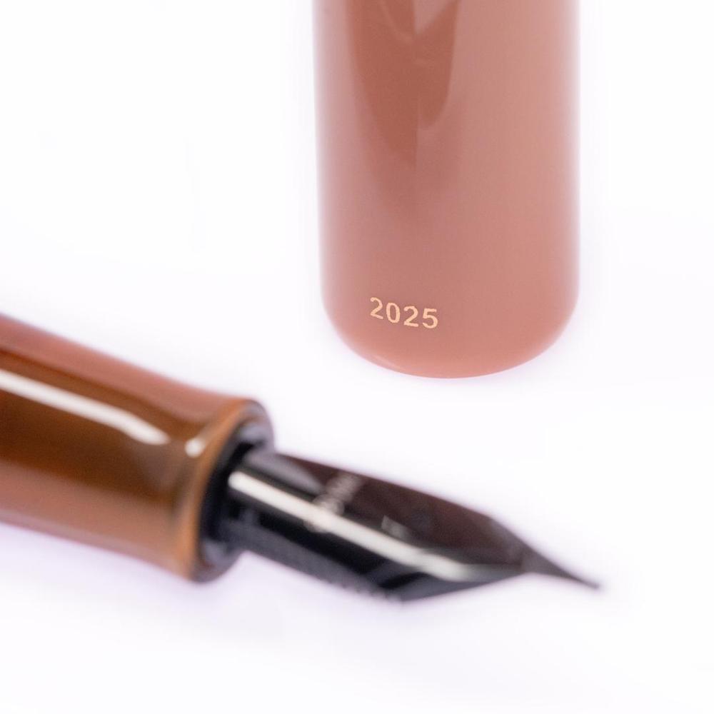 Opus 88 Fountain Pen Demo PVD Mocha Mousse (2025) - Premium Writing Instrument for Calligraphy, Journaling & Gift Giving