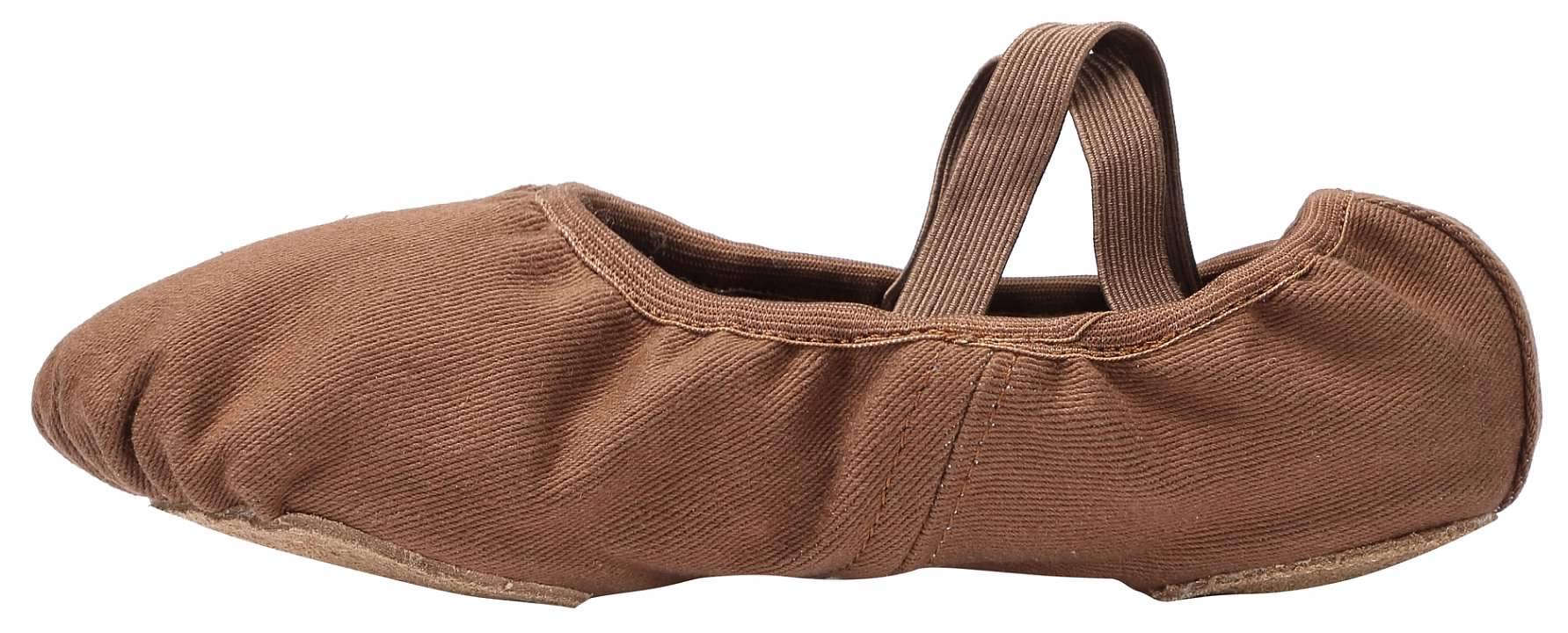Linodes Girls Dance Shoes - Stretch Canvas Split Sole Ballet Shoes for Women & Teens - Perfect for Ballet, Jazz, Contemporary Dance Classes & Performances