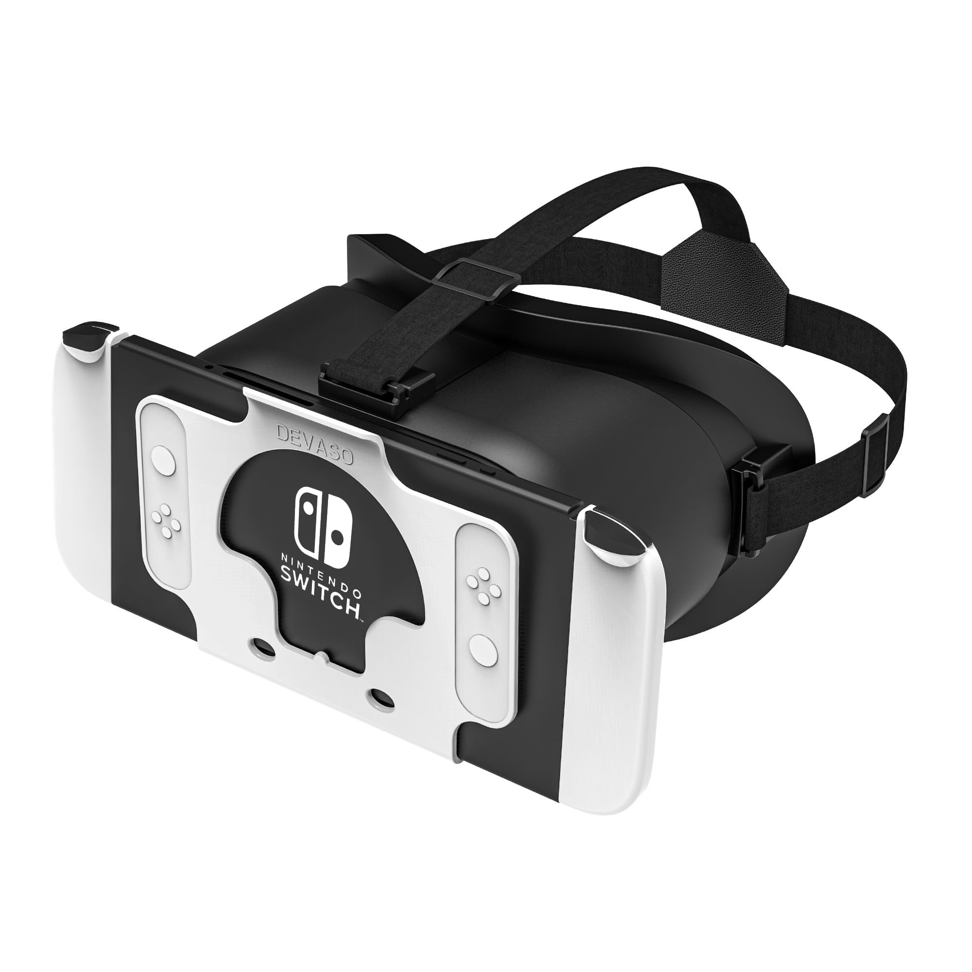 Upgraded VR Headset for Nintendo Switch & Switch OLED - Adjustable HD Lenses, Comfortable Head Strap | Virtual Reality Glasses for Gaming, 3D Movies & Labo VR Kit Accessory | Immersive Gaming Experience for Kids & Adults
