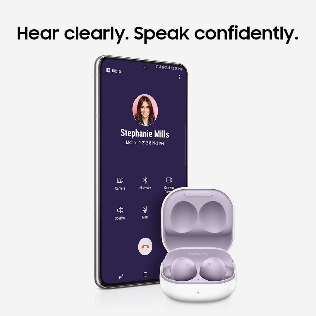 SAMSUNG Galaxy Buds 2 Pro True Wireless Bluetooth Earbuds with Active Noise Cancelling, Comfort Fit In-Ear Headphones, Auto Switch Audio, 29H Battery Life, Touch Control - Graphite (US Version) | Perfect for Workouts, Commuting & Travel