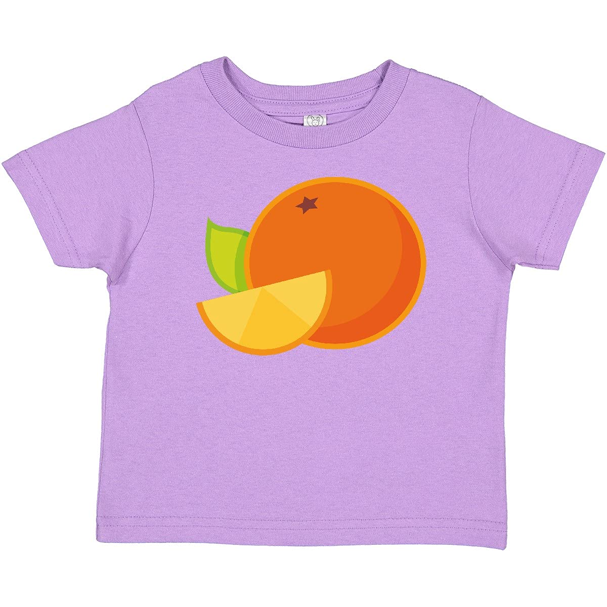 Inktastic Orange Fruit Baby T-Shirt - Cute Citrus Print Cotton Tee for Infants & Toddlers - Perfect for Playtime, Photos & Everyday Wear