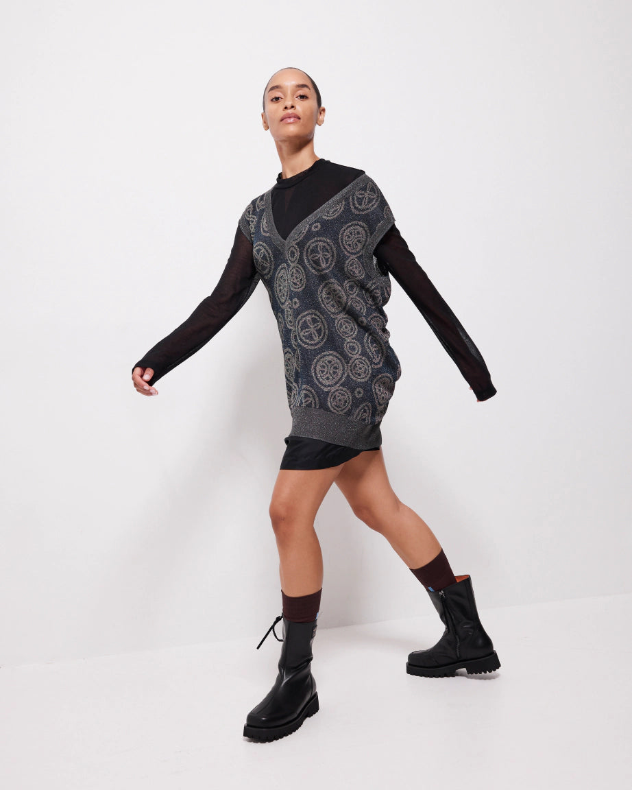 Luminous Midi Boots for Women - Black Chunky Heel Ankle Booties | Stylish & Comfortable for Fall, Winter, Party & Night Out