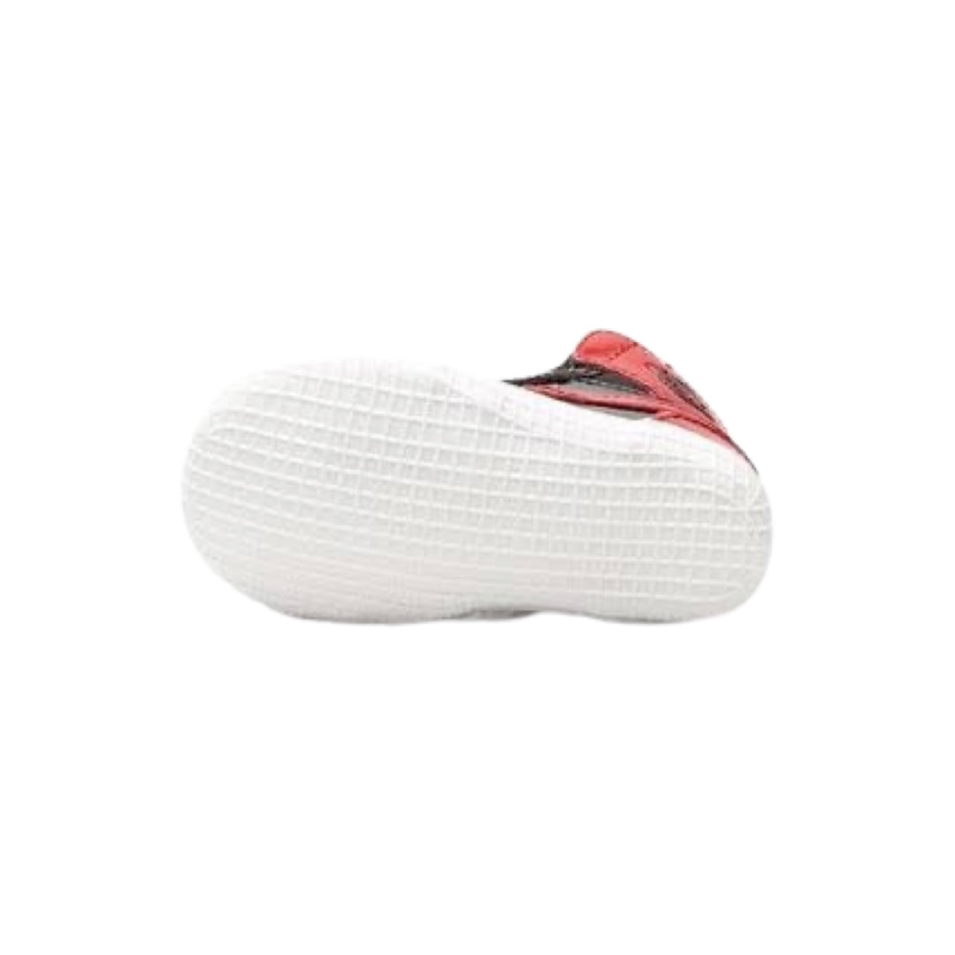 Jordan 1 Crib Bootie Bred Patent Leather Baby Shoes - Comfortable First Walkers for Toddlers (Ideal for Special Occasions & Everyday Wear)