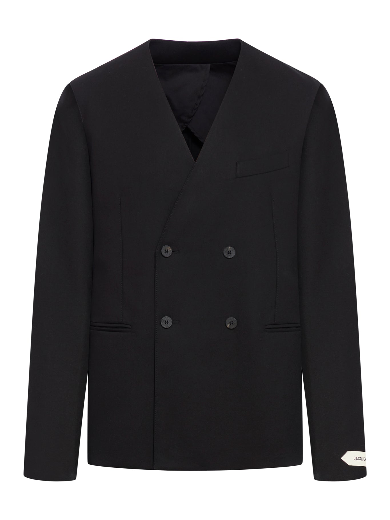 Jacquemus La Veste Marino Black Jacket - Stylish Women's Outerwear for Casual & Evening Wear | Model 255JA0631706-990Black