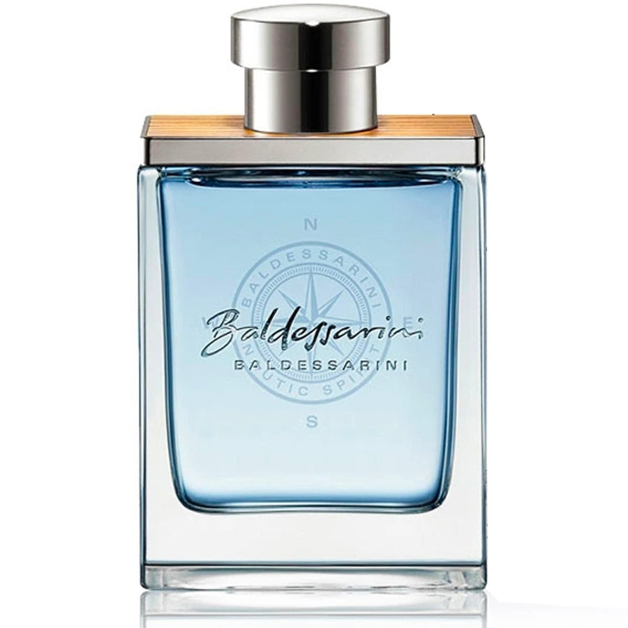 Baldessarini Nautic Spirit 3.4 oz Eau de Toilette Spray for Men - Fresh Aquatic Cologne for Day & Night Wear, Office & Special Occasions
