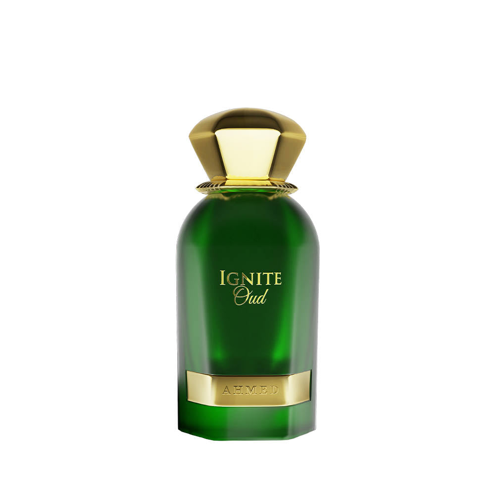 Ignite Oud Eau de Parfum 60ml for Men - Premium Arabic Perfume Oil, Long Lasting Luxury Fragrance for Date Night & Special Occasions