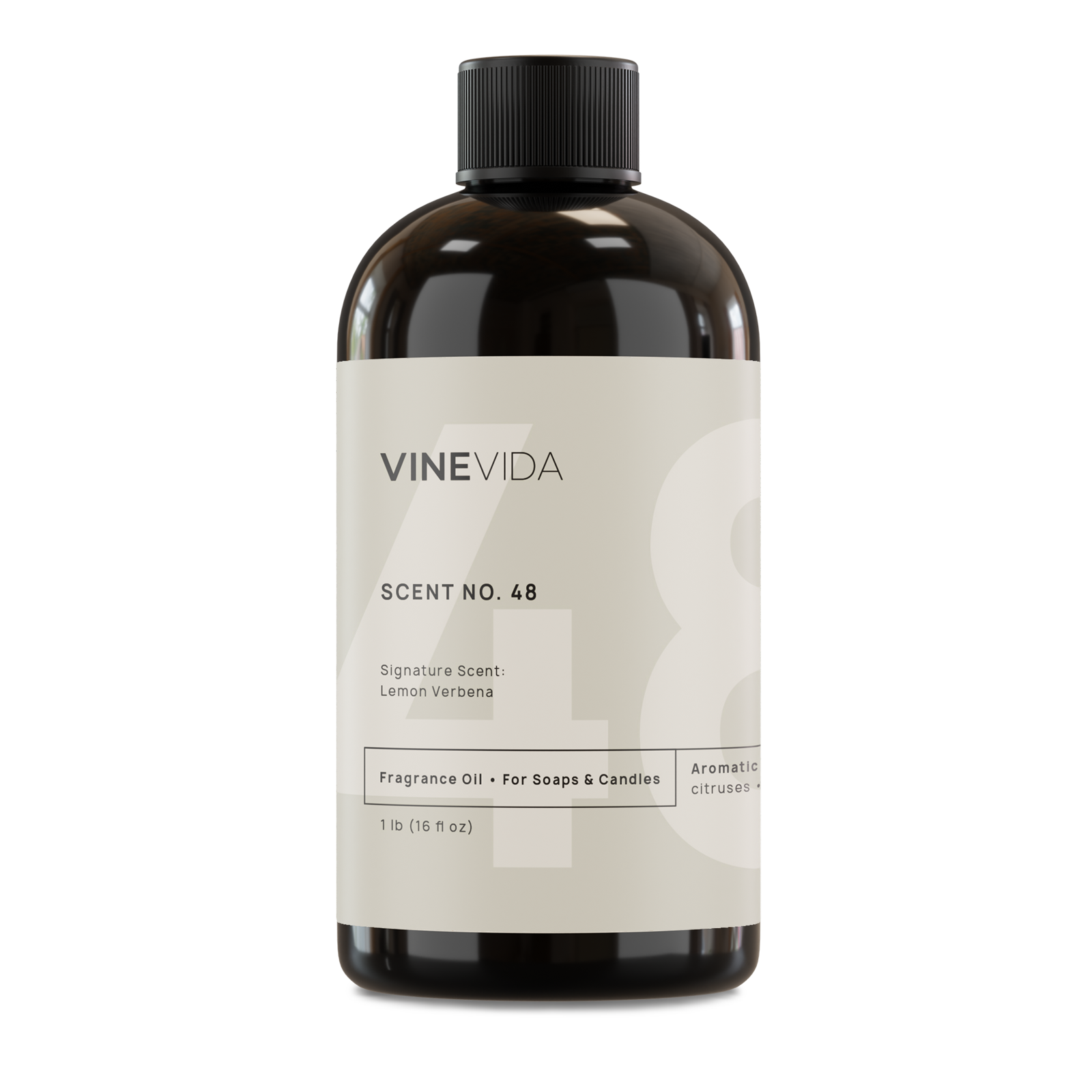 Lemon Verbena Fragrance Oil for Soaps & Candles - No.48 Scent - Perfect for DIY Soap Making, Candle Crafting, and Home Aromatherapy
