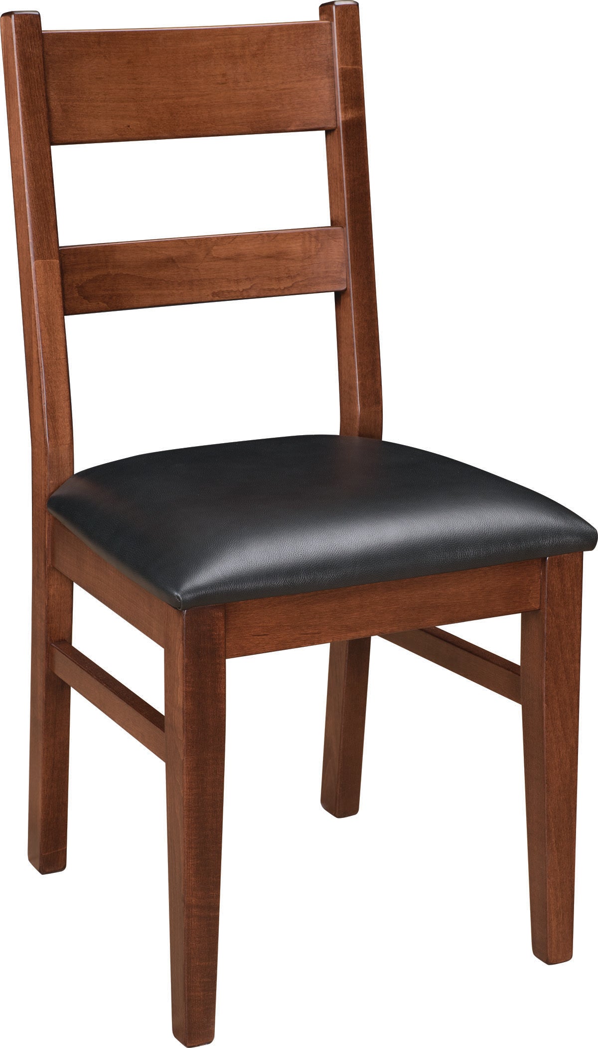 Erie Dining Chair - Modern Wooden Dining Room Chair with Upholstered Seat - Perfect for Kitchen, Dining Room, and Home Office Use
