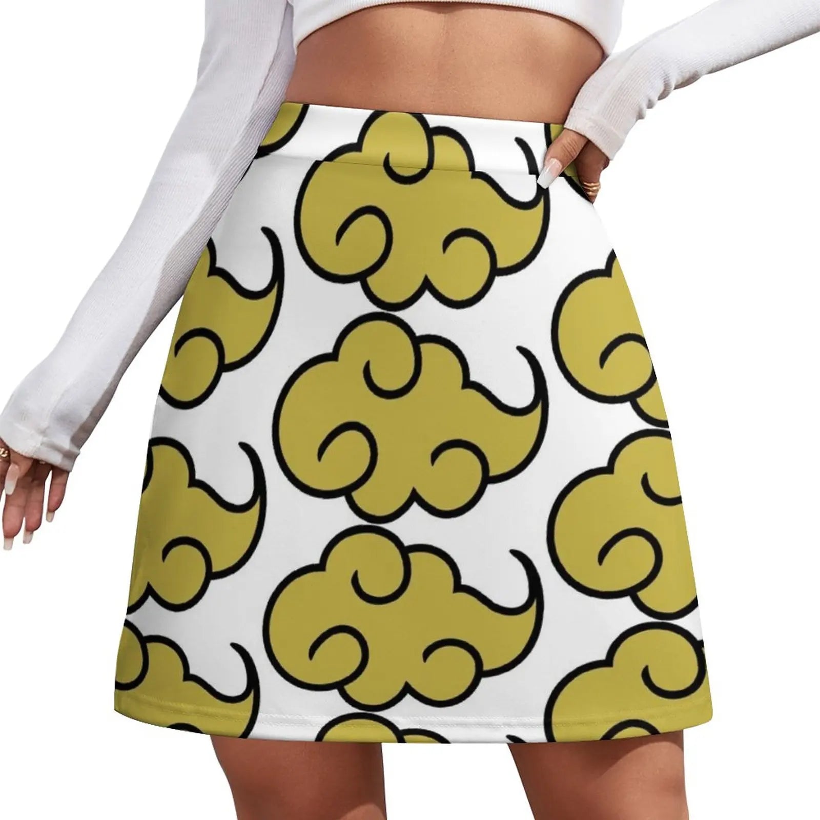 Luxury Women's Flying Nimbus Mini Skirt - High-Quality Summer Skirt for Women, Perfect for Beach Vacations, Parties & Casual Outfits