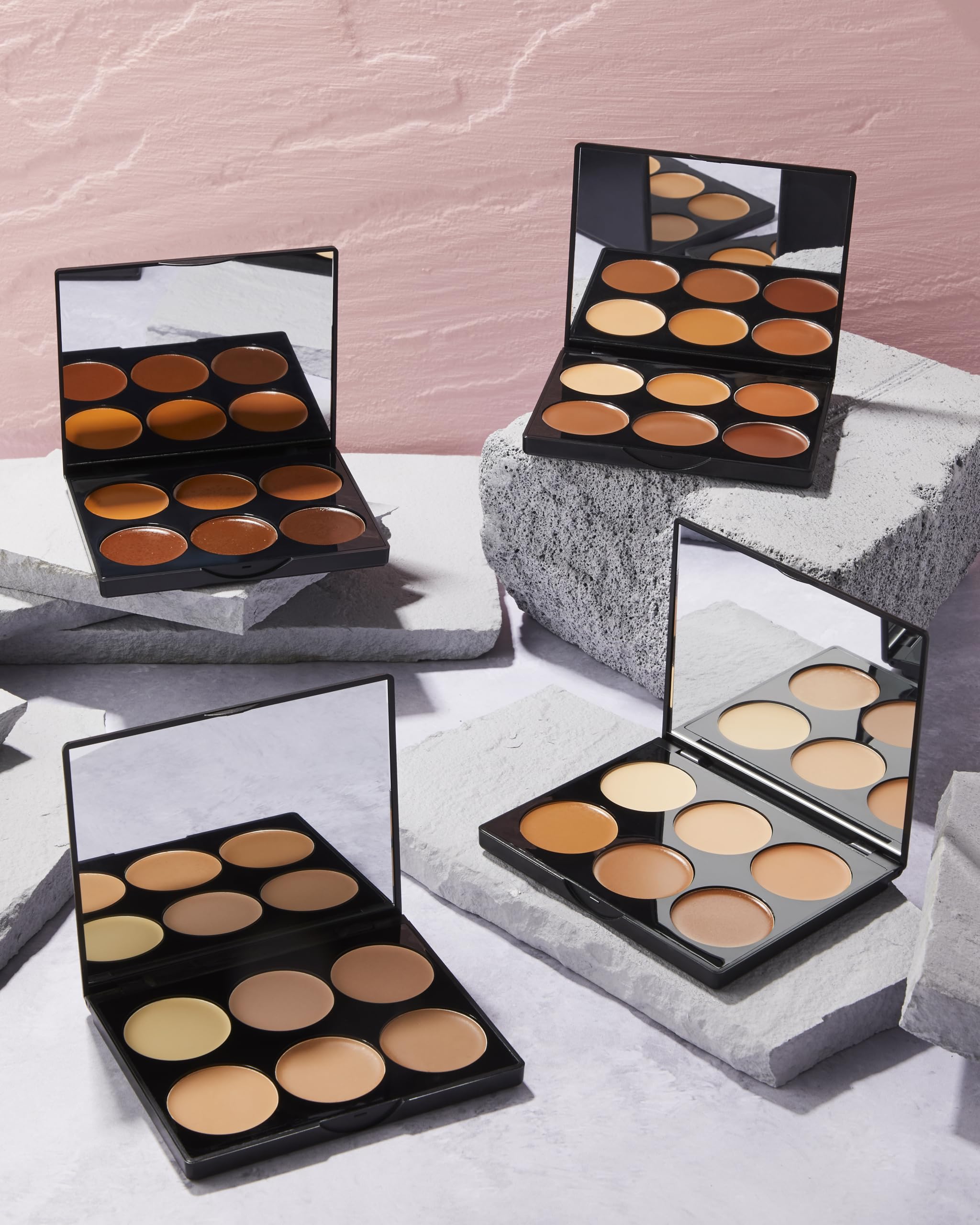 Professional Cream Contour Kit for Makeup - Medium Shade, Blendable & Buildable Formula for Sculpted Cheekbones & Defined Features | Perfect for Everyday Glam, Photo Shoots & Special Occasions