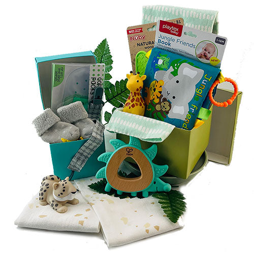 Jungle Friends Gift Tower - Unique Animal-Themed Present for Kids & Adults | Perfect for Birthdays, Holidays & Special Occasions | SKU: CBGB1024
