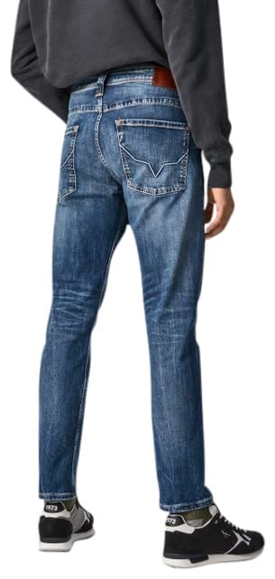 Pepe Jeans Hatch6 40 - Stylish Slim Fit Men's Jeans | Comfortable Denim Pants for Casual Wear | Perfect for Everyday Outfits, Dates & Weekend Looks