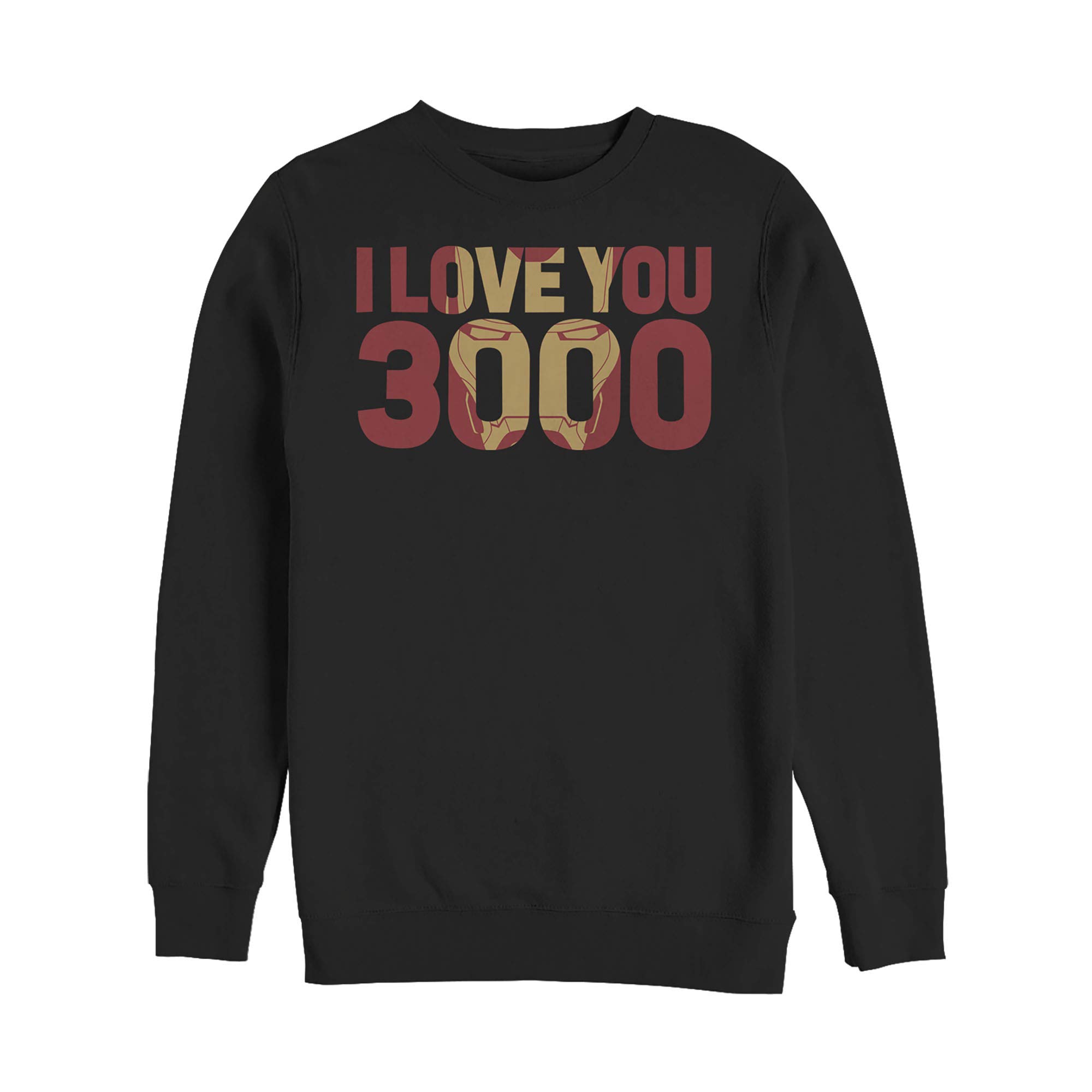 Marvel Iron Man Love 3000 Graphic Hoodie for Men - Superhero Comic Book Style Pullover Sweatshirt - Perfect for Cosplay, Comic Con & Marvel Fan Gifts