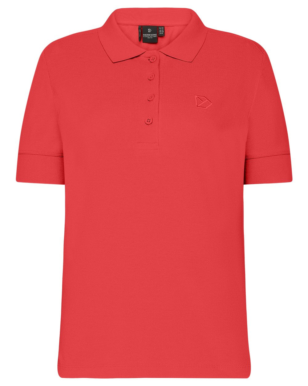 Didriksons Women's Wivi Polo Shirt - Comfortable & Stylish Casual Top for Outdoor Activities & Everyday Wear