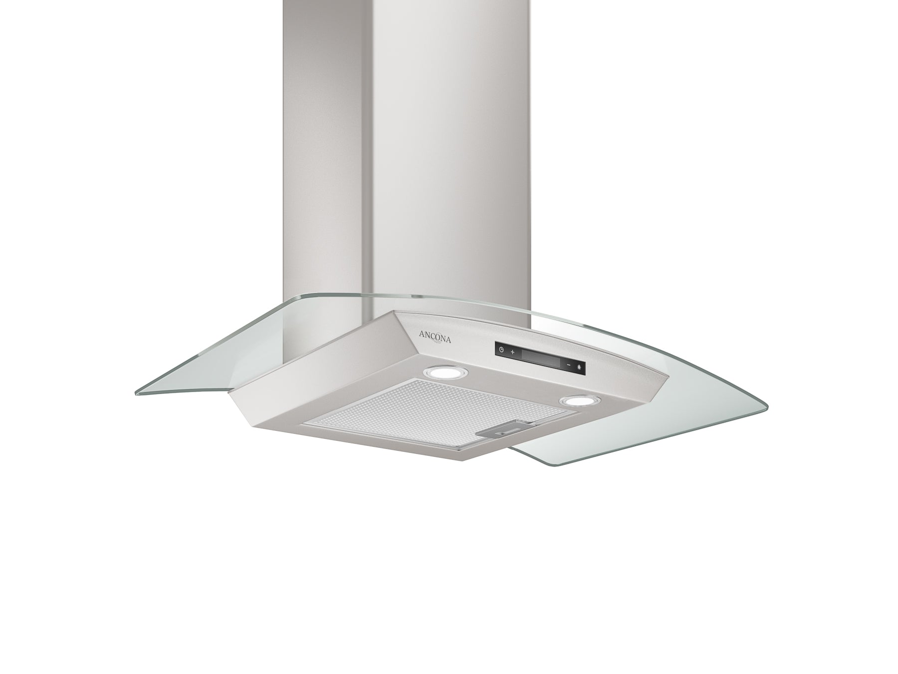 GCD430 30-Inch Convertible Glass Canopy Range Hood - 400 CFM Ducted Wall Mount Ventilation for Kitchen - Perfect for Modern Homes & Cooking Enthusiasts