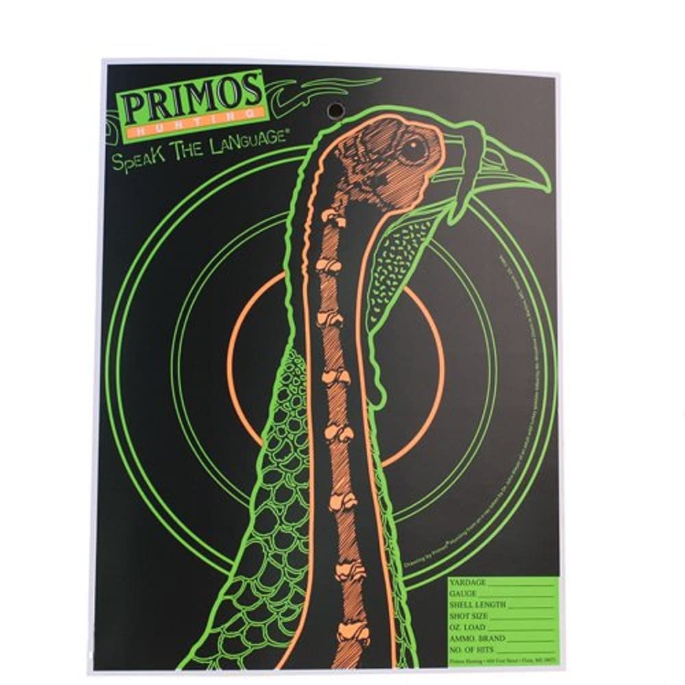 Primos Hunting Primos Spring 6042 Visi Shot Target - High Visibility Shooting Target for Outdoor Practice, Hunting & Range Training